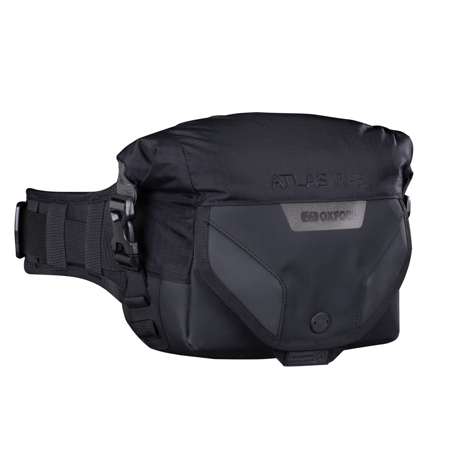 Oxford Atlas W-3 Advanced Waist Pack Black - FREE UK Shipping, FREE 365 Day Returns | Moto Central