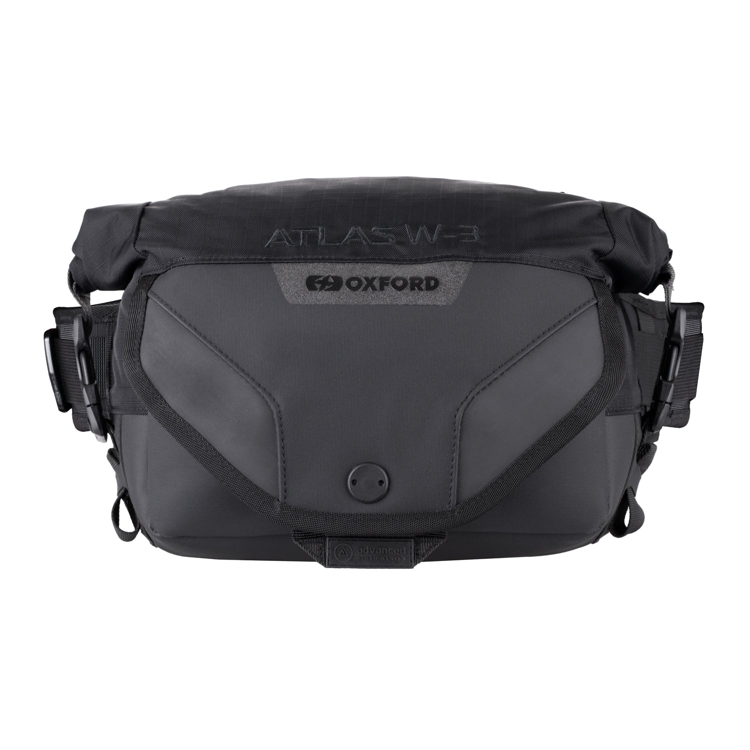 Oxford Atlas W-3 Advanced Waist Pack Black - FREE UK Shipping, FREE 365 Day Returns | Moto Central