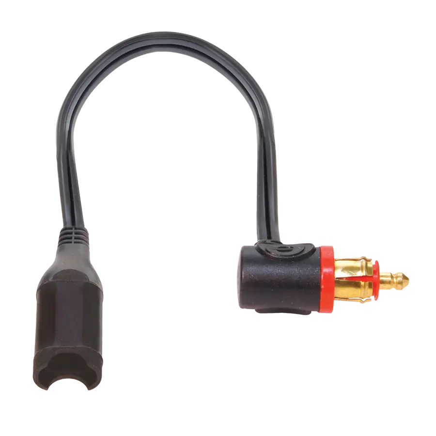 OptiMate 90 Degree DIN Plug Connection Lead - BMW Triumph FREE UK Delivery, FREE 365 Day Returns | Moto Central