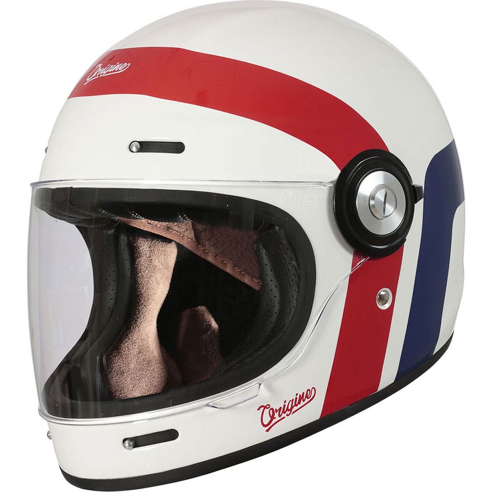 Origine Vega ECE 22.06 Great Gloss White / Red / Blue