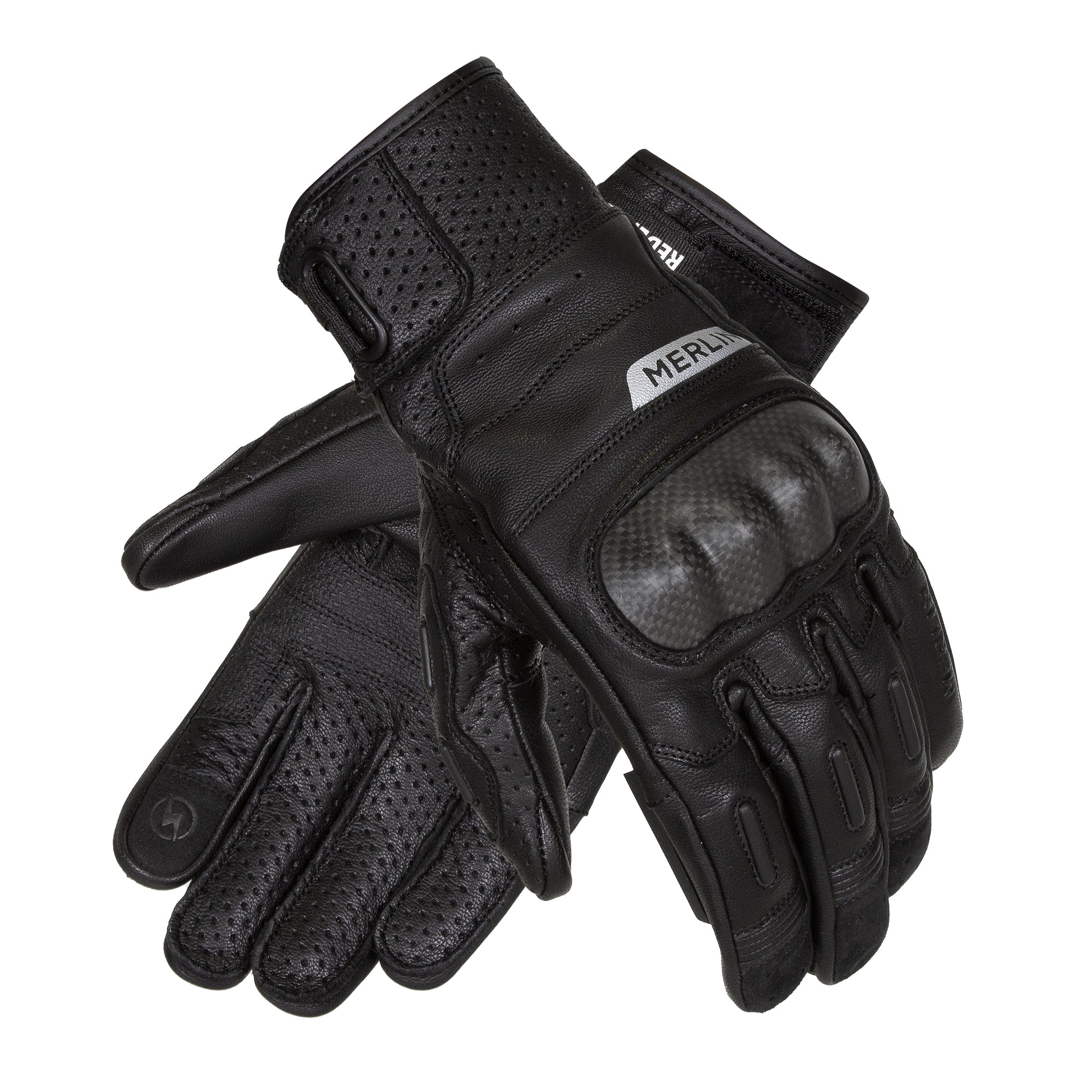 Merlin Overland Air D3O Gloves Black FREE UK Delivery, FREE 365 Day Returns | Moto Central