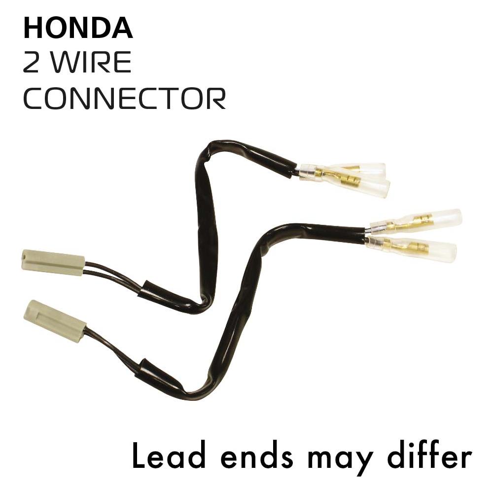 Oxford 2 Wire Connector Indicator Lead For Honda - Pack Of 2