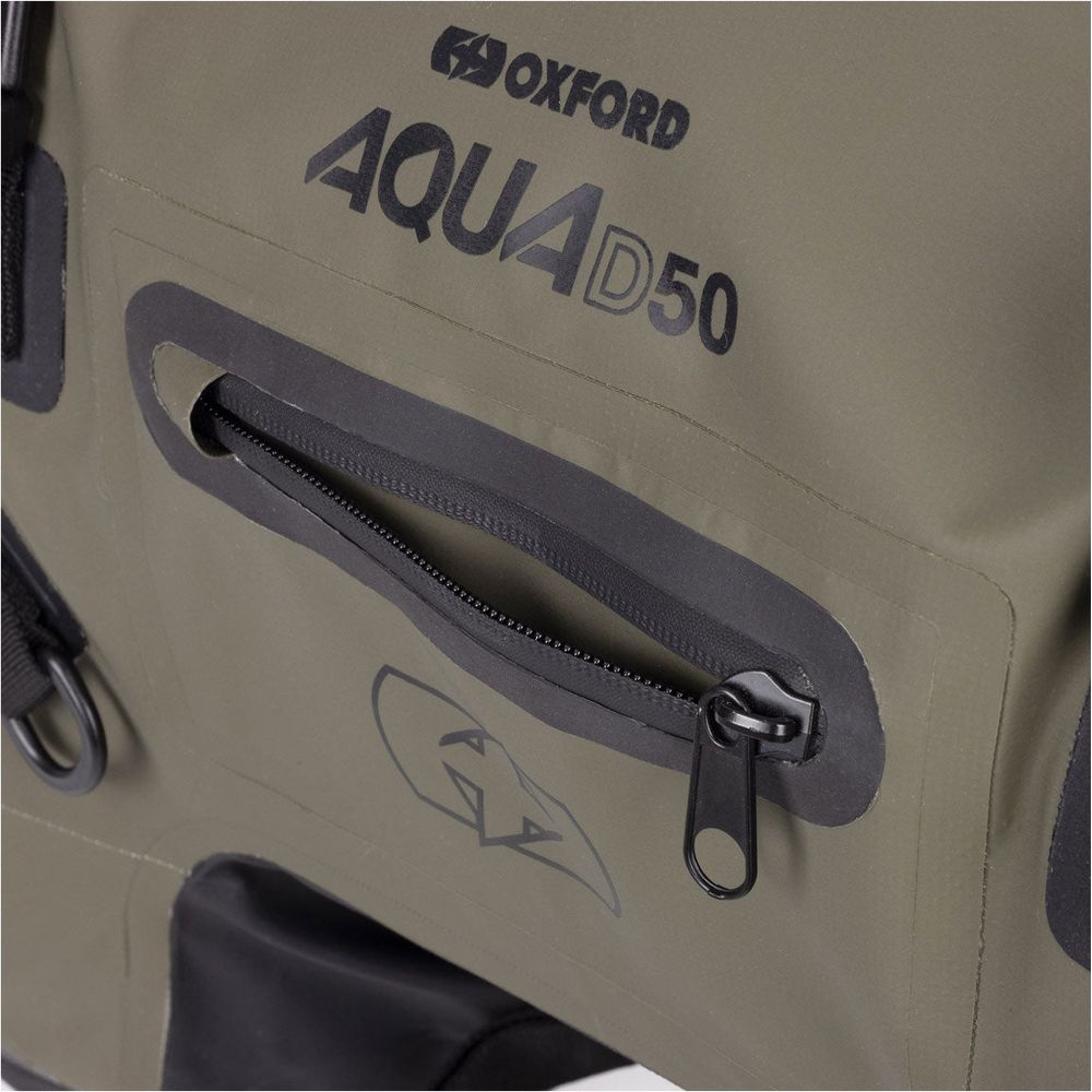 Oxford Aqua D50 Duffle Bag Khaki / Black - 50 Litres
