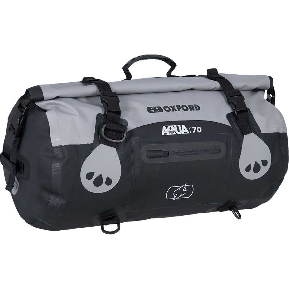 Oxford Aqua T70 Roll Bag Grey / Black - 70 Litres