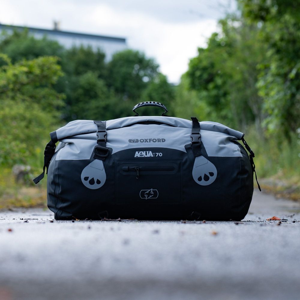 Oxford Aqua T70 Roll Bag Grey / Black - 70 Litres