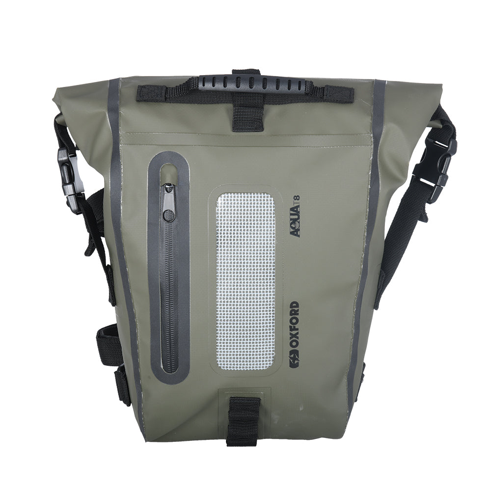 Oxford Aqua T8 Tail Bag Khaki / Black - 8 Litres