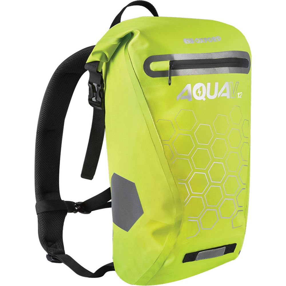 Oxford Aqua V12 Waterproof Backpack Fluo Yellow - 12 Litres