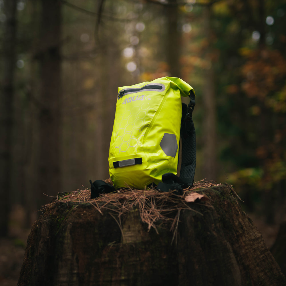 Oxford Aqua V12 Waterproof Backpack Fluo Yellow - 12 Litres