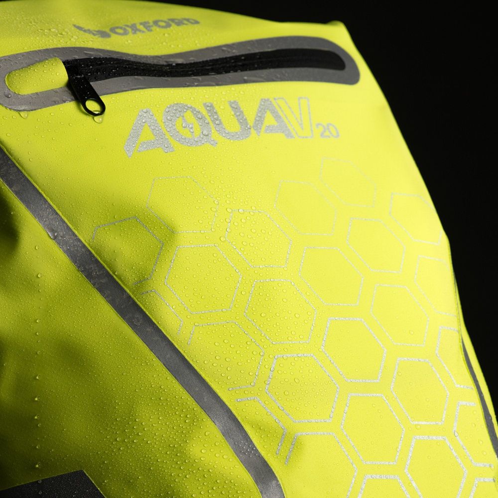 Oxford Aqua V20 Waterproof Backpack Fluo Yellow - 20 Litres