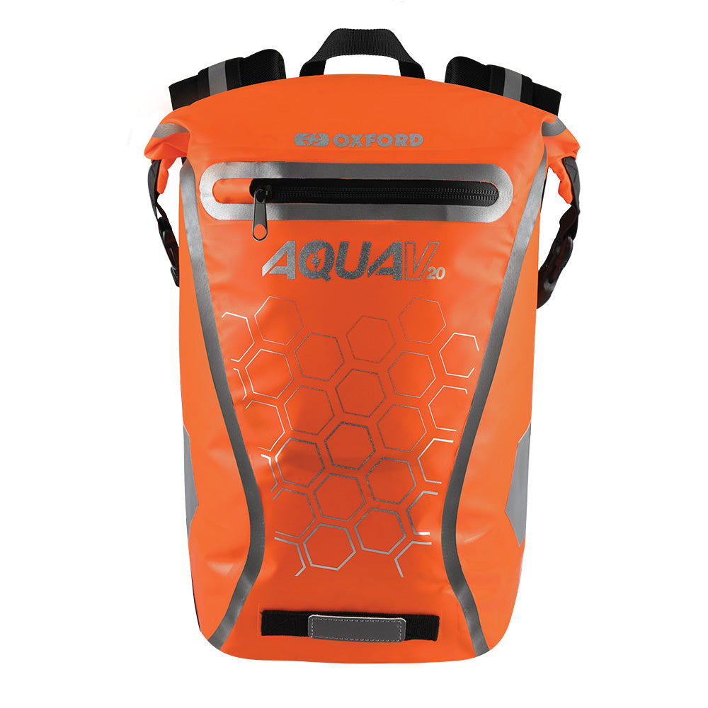 Oxford Aqua V20 Waterproof Backpack Orange - 20 Litres