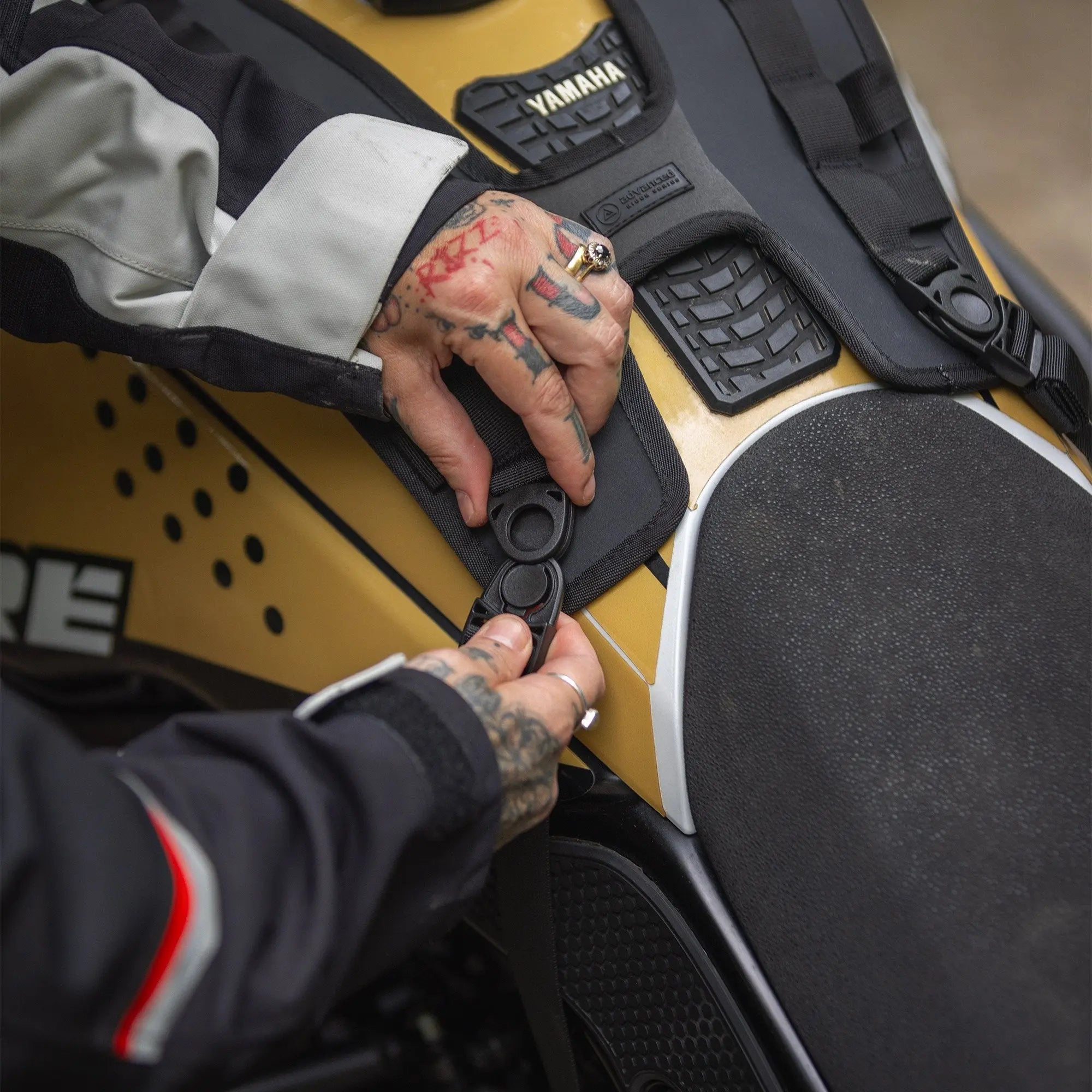 Oxford Atlas Advanced Tank Harness Black FREE UK Delivery, FREE 365 Day Returns | Moto Central