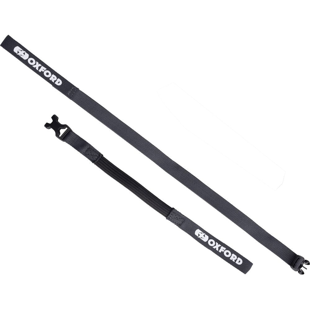 Oxford Atlas B Clip Straps Pair Asphalt - 17mm x 1.2m