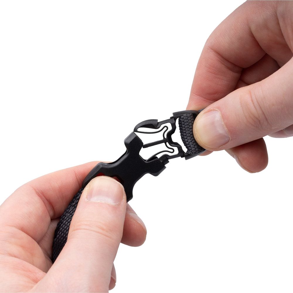 Oxford Atlas B Clip Straps Pair Asphalt - 17mm x 2.0m