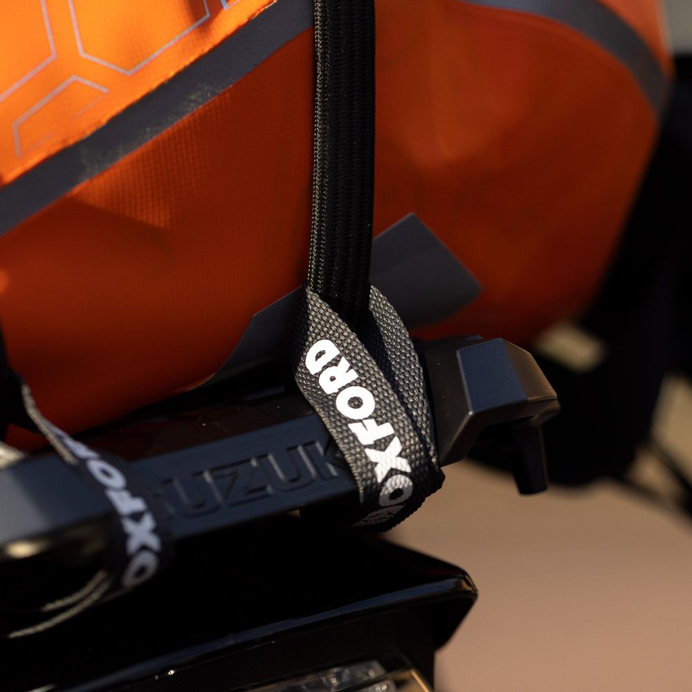 Oxford Atlas B Clip Straps Pair Asphalt - 17mm x 2.0m