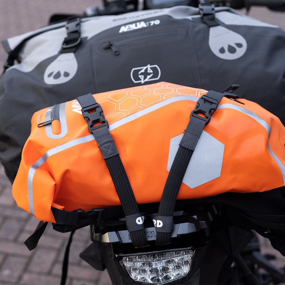 Oxford Atlas B Clip Straps Pair Asphalt - 26mm x 1.2m