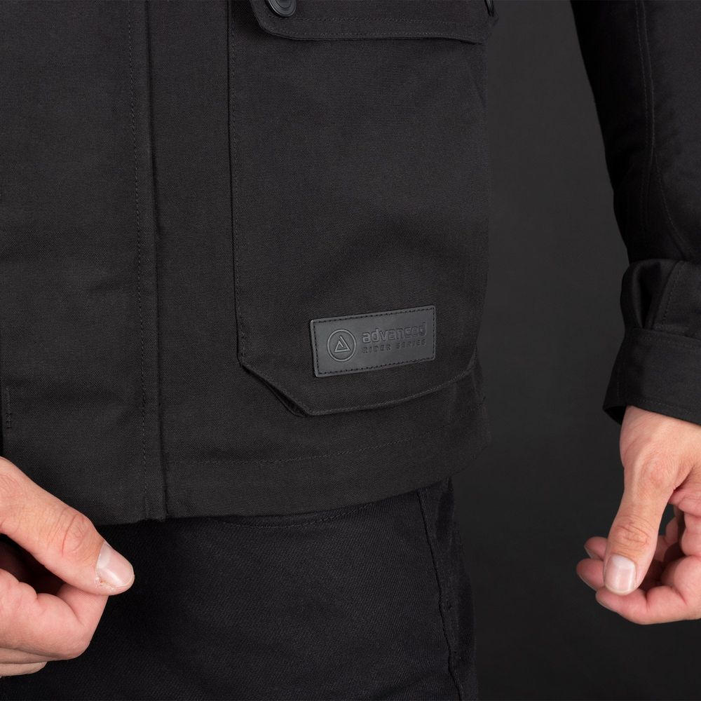 Oxford Barkston Dry2Dry Textile Jacket Black