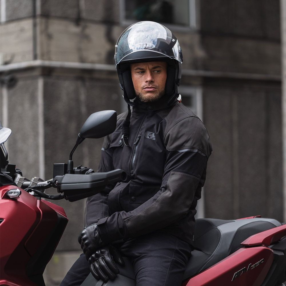 Oxford Barkston Dry2Dry Textile Jacket Black