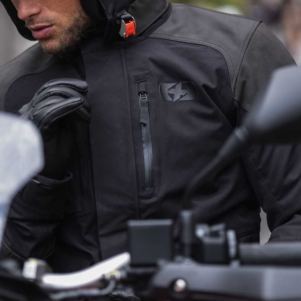Oxford Barkston Dry2Dry Textile Jacket Black
