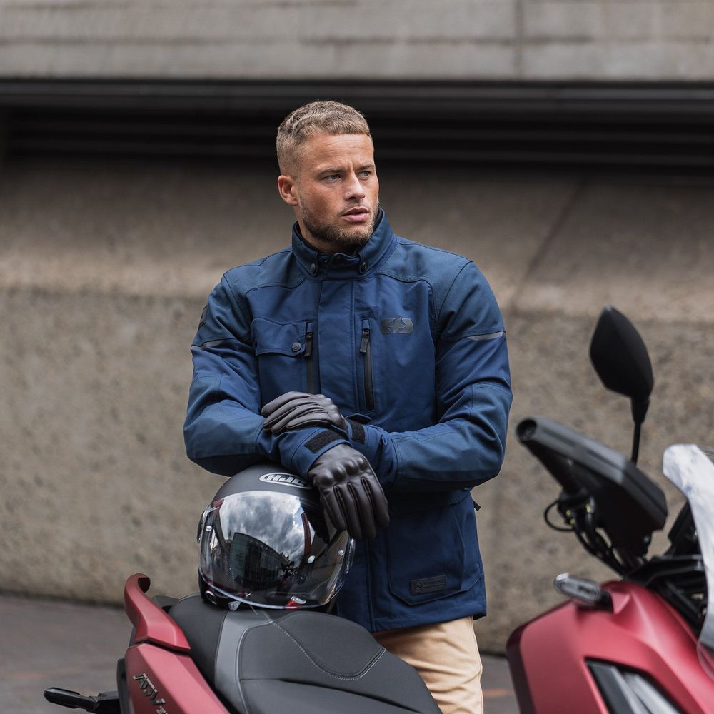 Oxford Barkston Dry2Dry Textile Jacket Navy