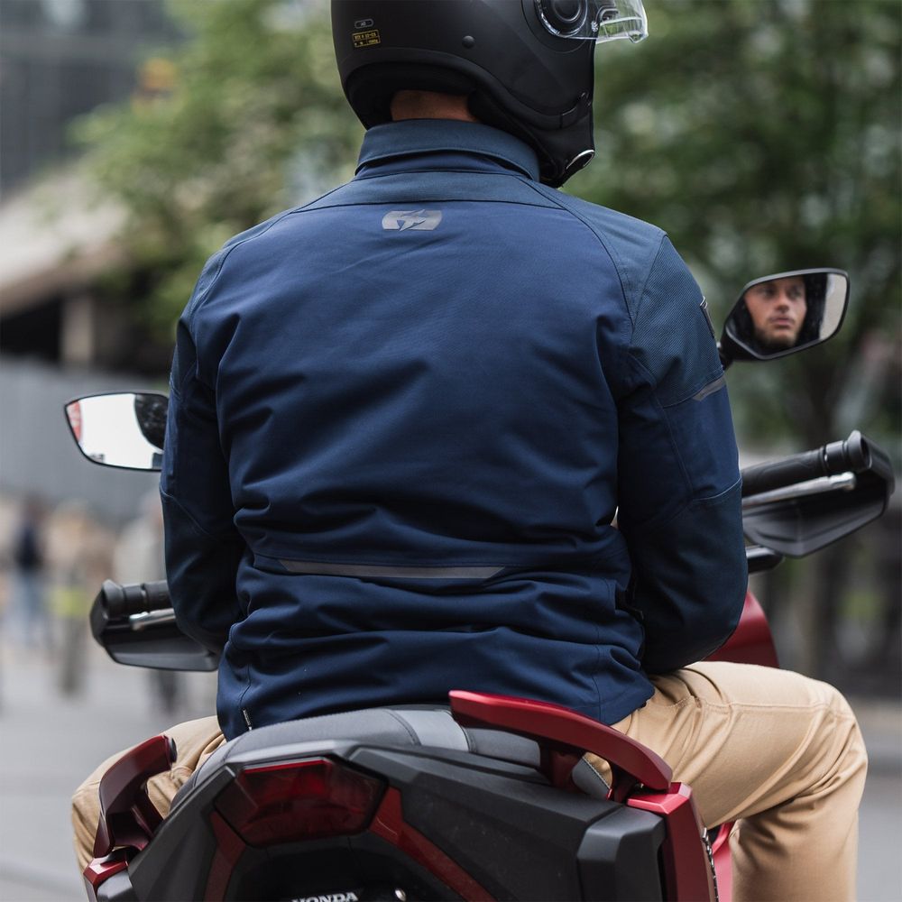 Oxford Barkston Dry2Dry Textile Jacket Navy