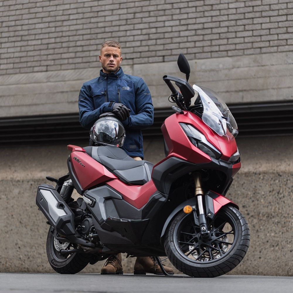 Oxford Barkston Dry2Dry Textile Jacket Navy