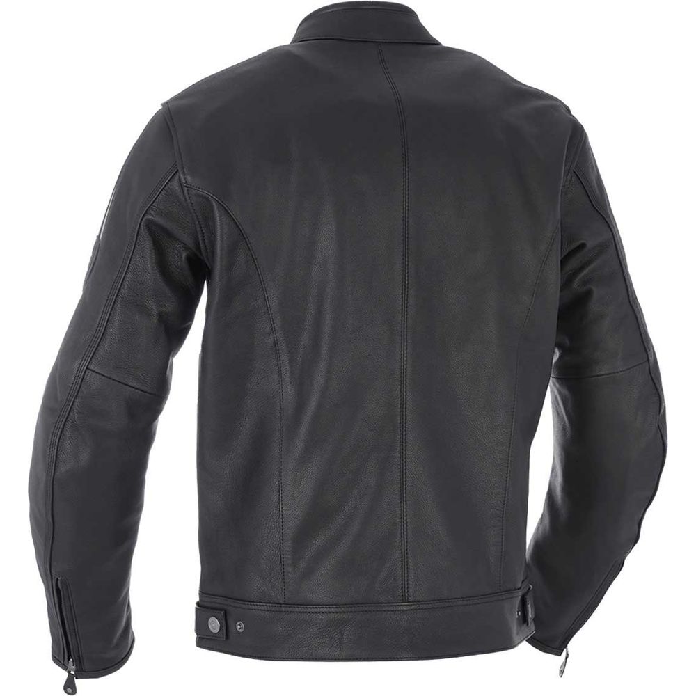 Oxford Bladon Leather Jacket Black