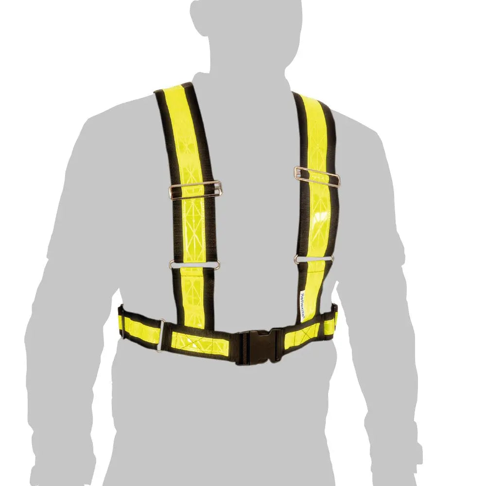 Oxford Bright H Safety Belt Yellow - FREE UK Delivery FREE 365 Day Returns | Moto Central