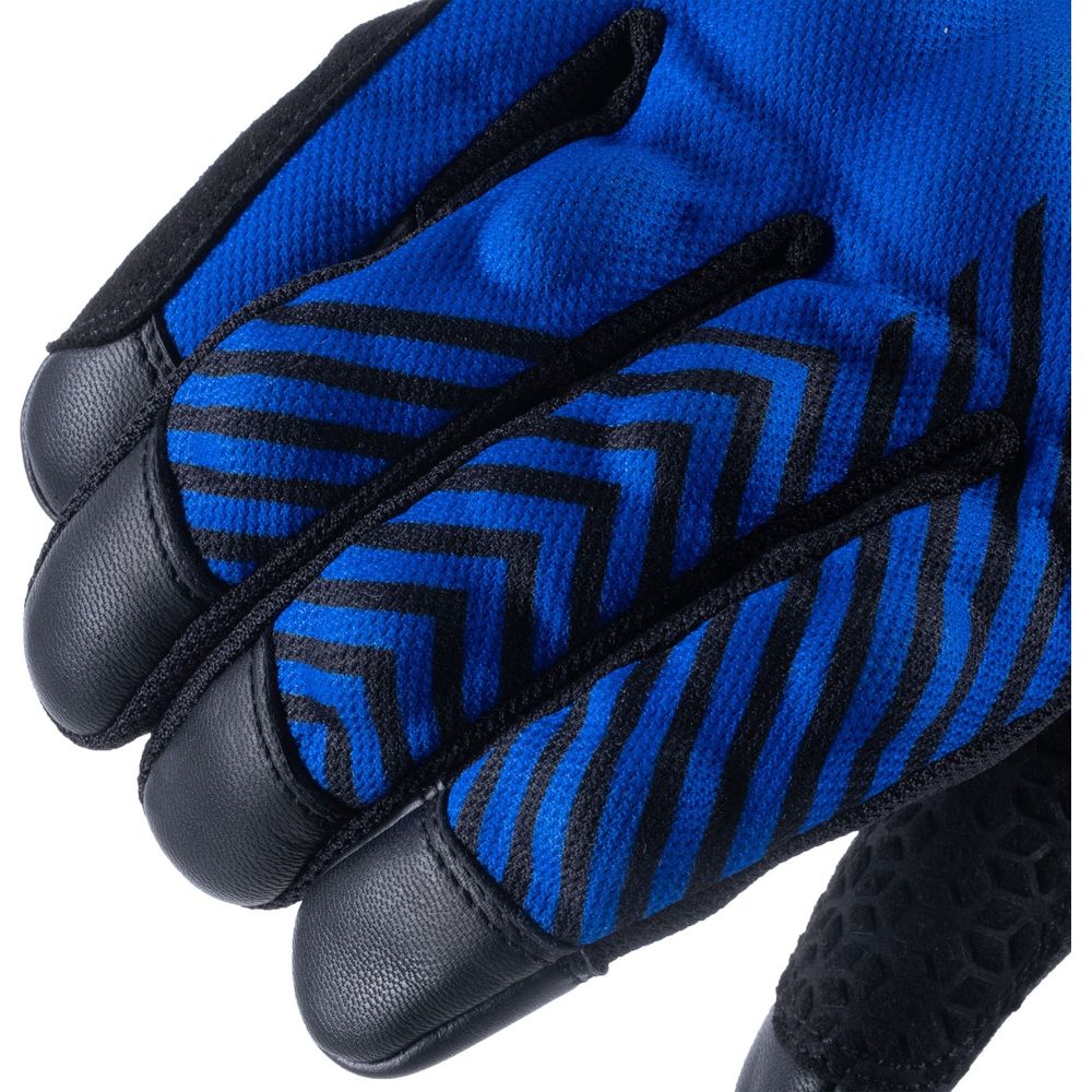 Oxford Byron Textile Gloves Blue / Red
