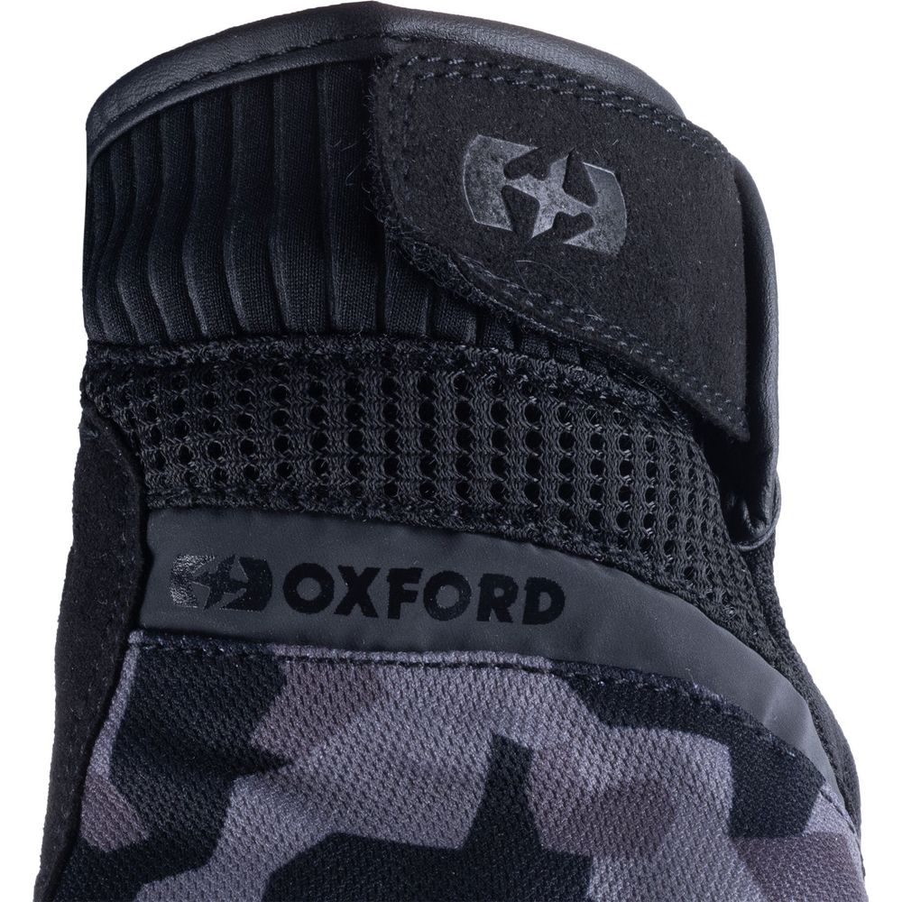 Oxford Byron Textile Gloves Grey Camo
