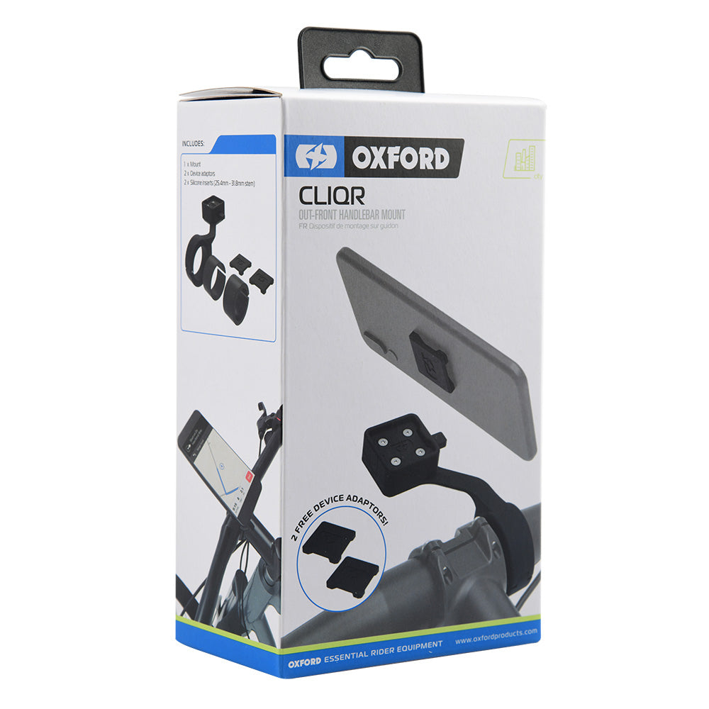 Oxford CLIQR Out-Front Handlebar Mount Black