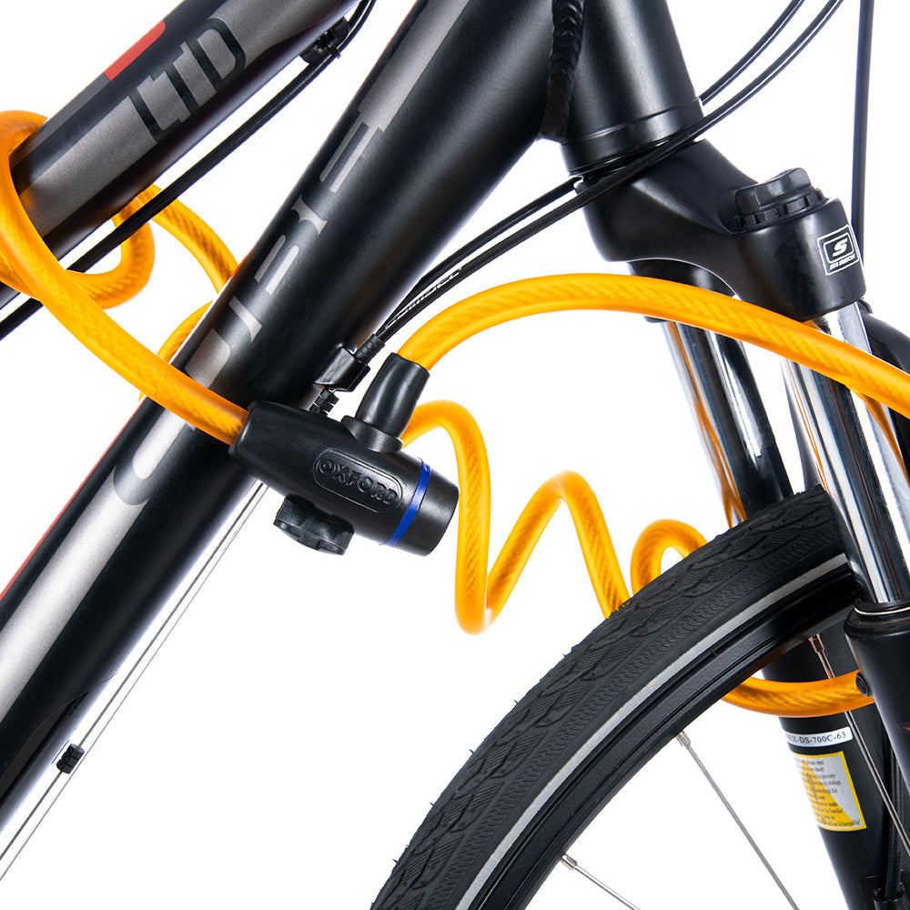 Oxford Cable Lock Gold - 1.8m x 12mm