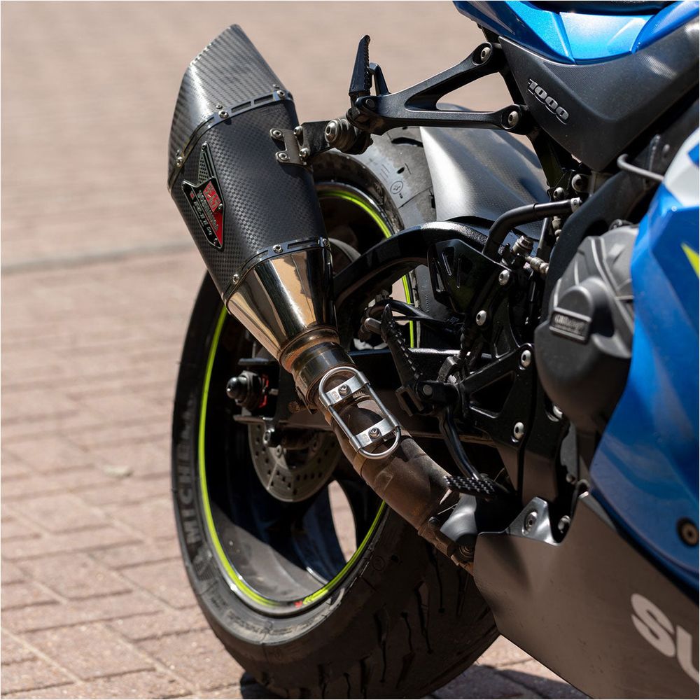 Oxford Cafe Exhaust Heat Shield Silver