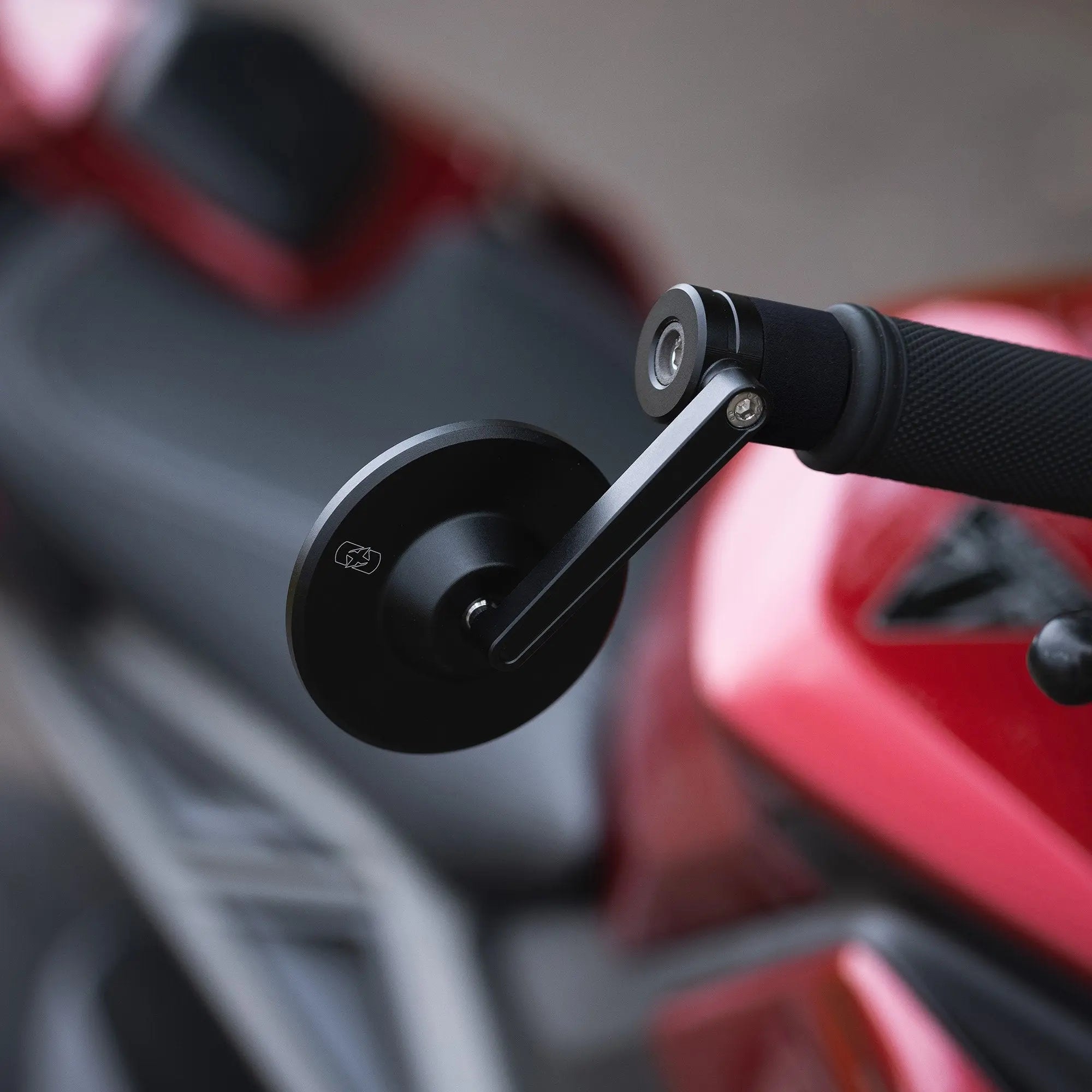 Oxford Circle 360 Bar End Mirror FREE UK Delivery, FREE 365 Day Returns | Moto Central