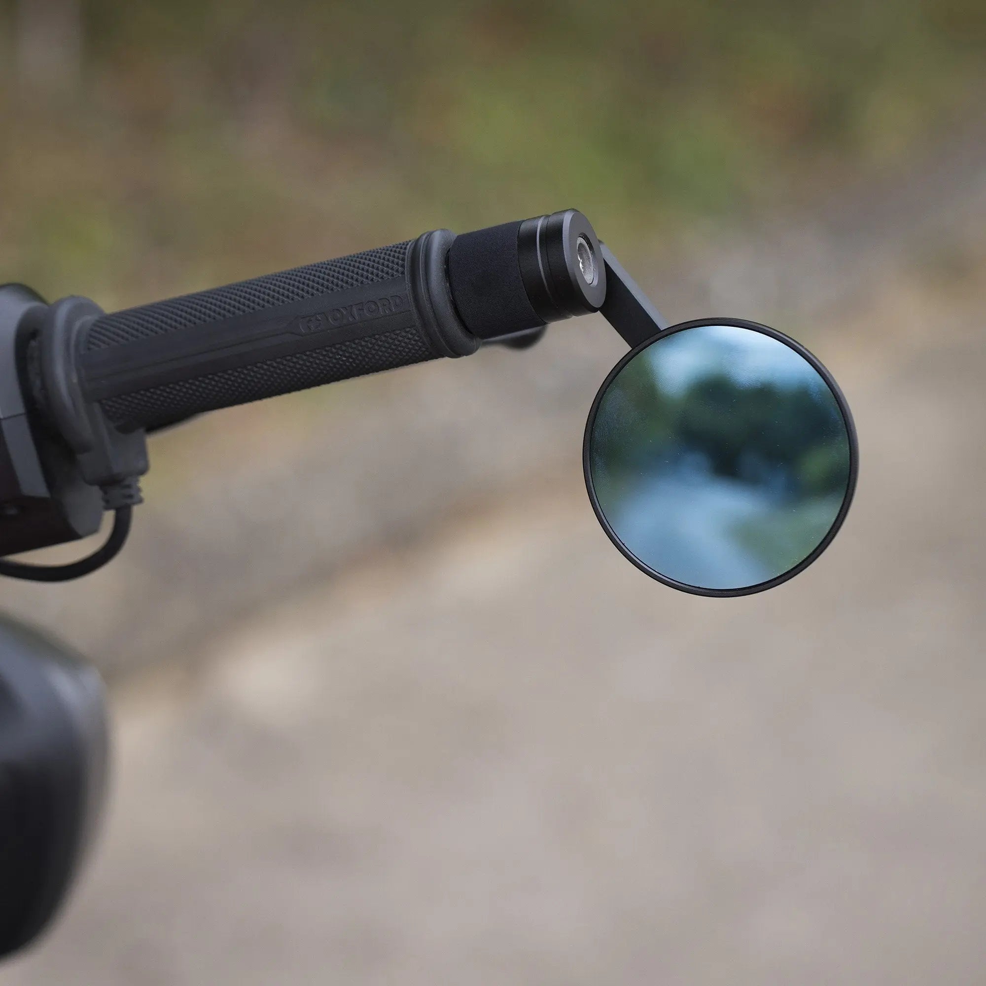 Oxford Circle 360 Bar End Mirror FREE UK Delivery, FREE 365 Day Returns | Moto Central