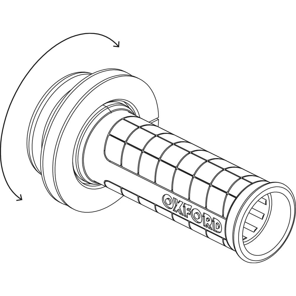 Oxford Courier Handlebar Muffs Black