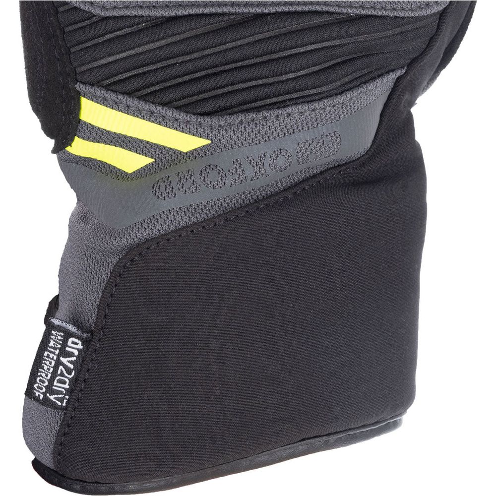 Oxford Dakar 1.0 Dry2Dry Textile Gloves Charcoal / Yellow