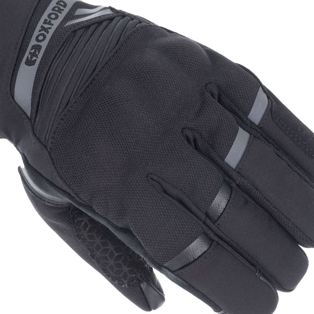 Oxford Dakar 1.0 Dry2Dry Textile Gloves Stealth Black