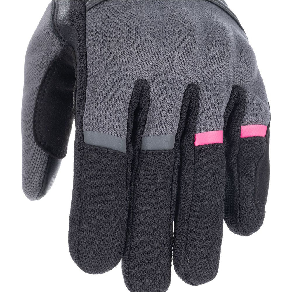 Oxford Dakar 1.0 Ladies Textile Gloves Charcoal / Pink
