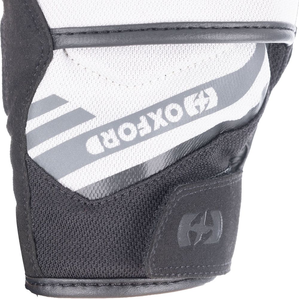 Oxford Dakar 1.0 Textile Gloves Silver / Black