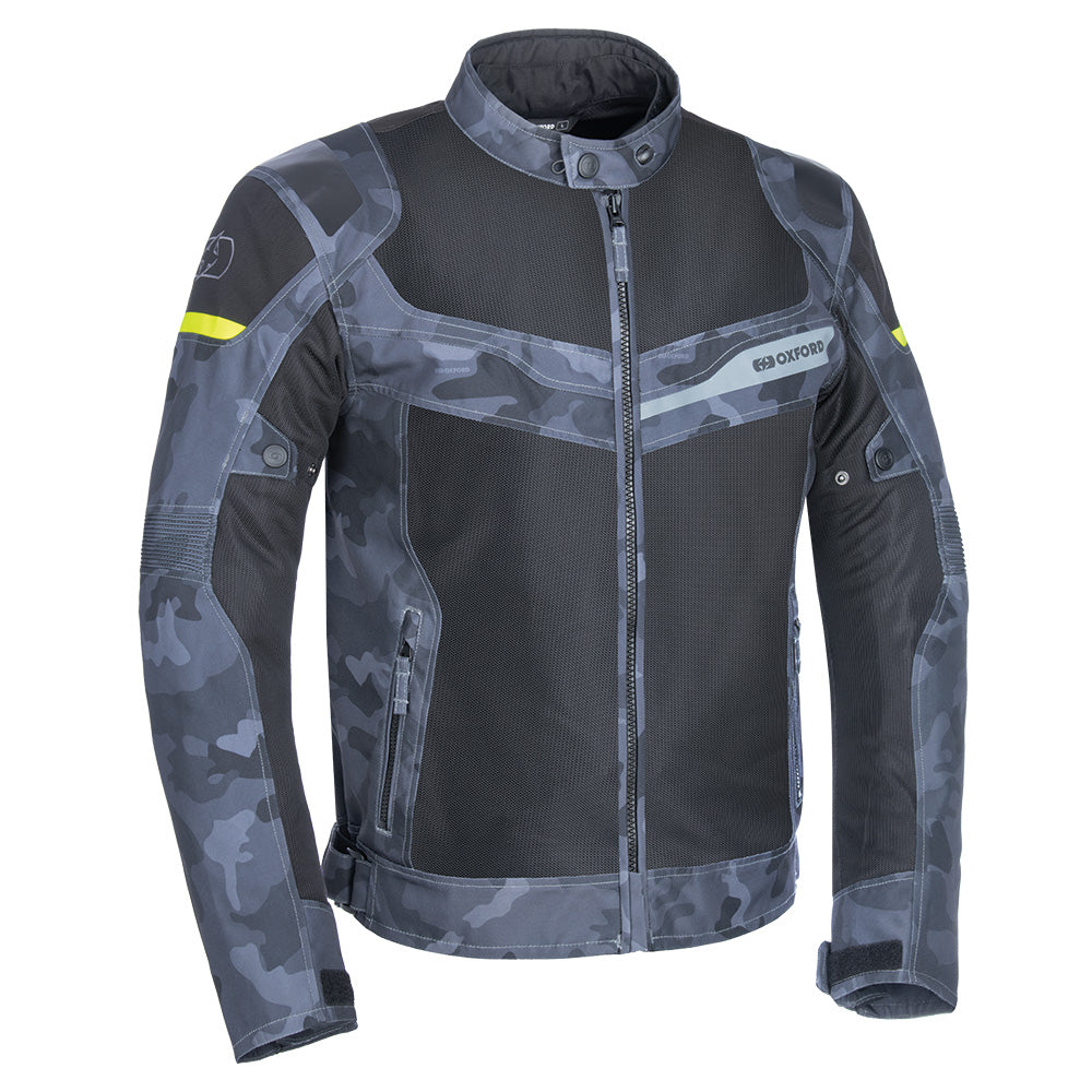 Oxford Dakar Dry2Dry Air Textile Jacket Grey Camo