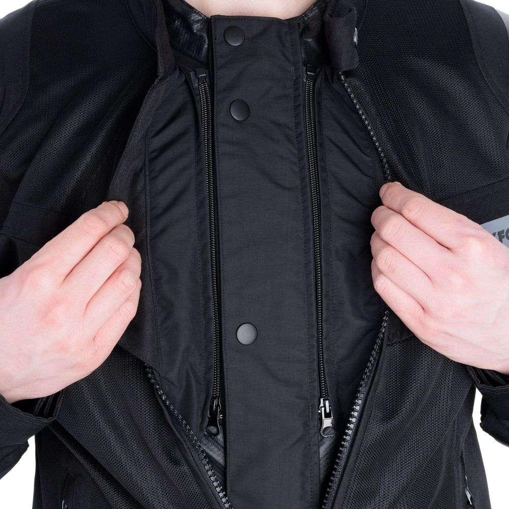 Oxford Dakar Dry2Dry Air Textile Jacket Tech Black