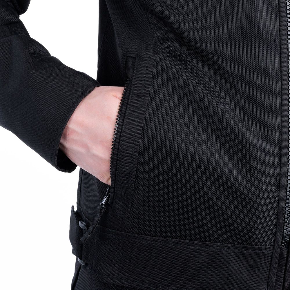 Oxford Dakar Dry2Dry Air Textile Jacket Tech Black