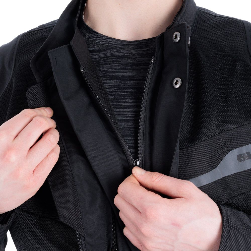 Oxford Dakar Dry2Dry Air Textile Jacket Tech Black