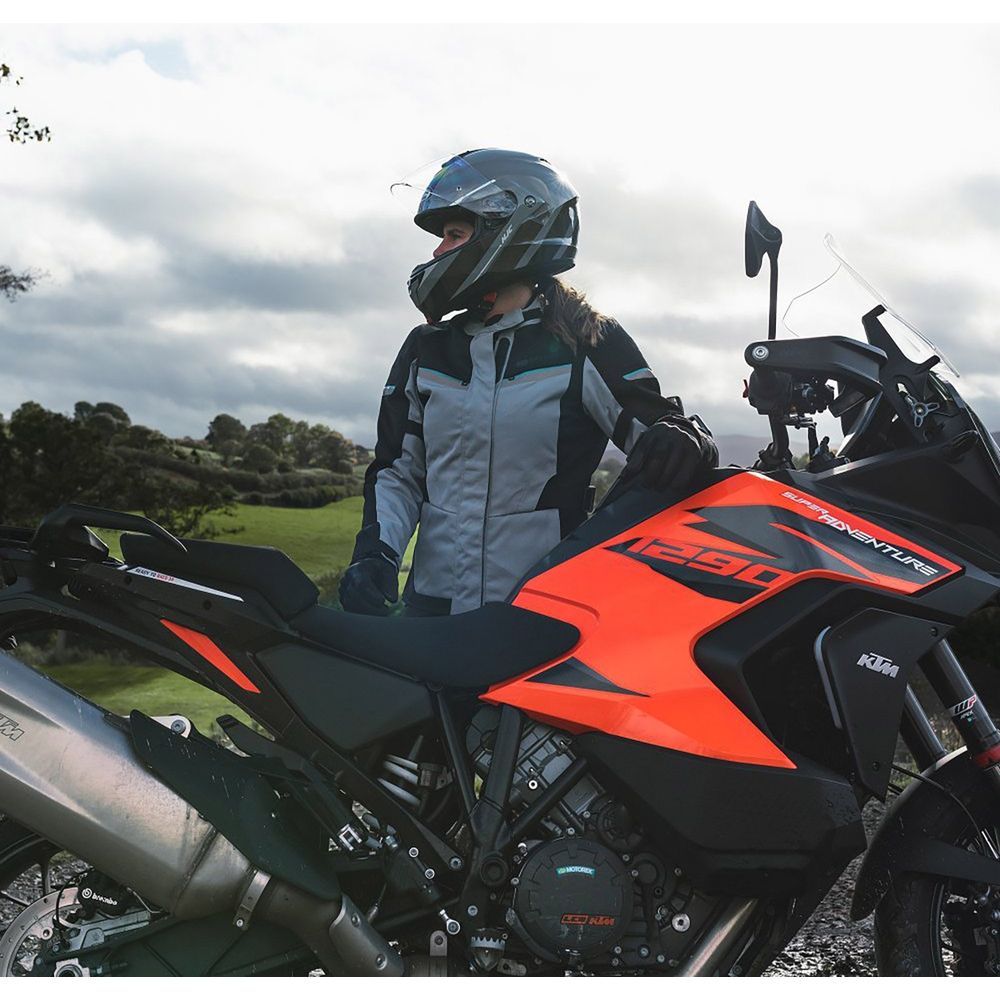 Oxford Dakota 3.0 Ladies Textile Jacket Arctic / Black / Teal