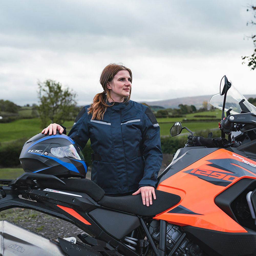 Oxford Dakota 3.0 Ladies Textile Jacket Navy / Black