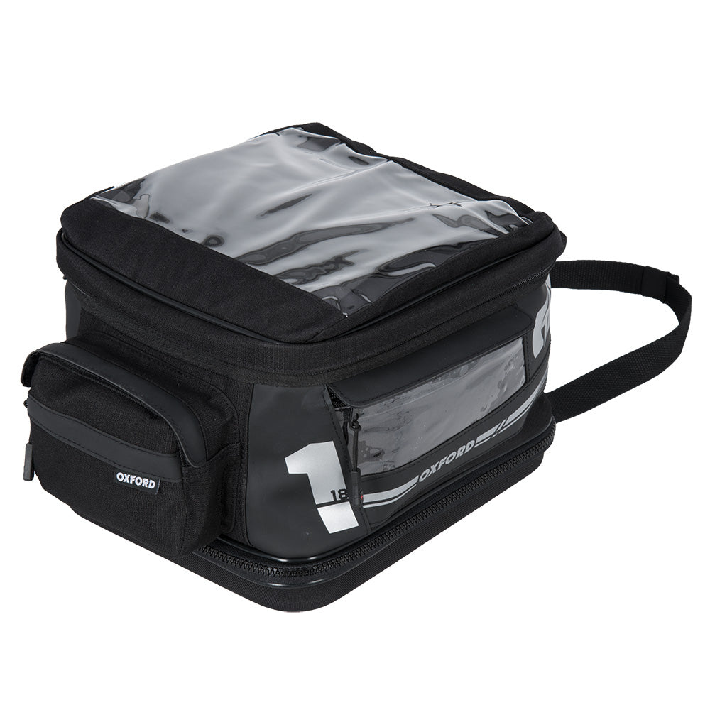 Oxford F1 Small Quick Release Tank Bag Black - 18 Litres