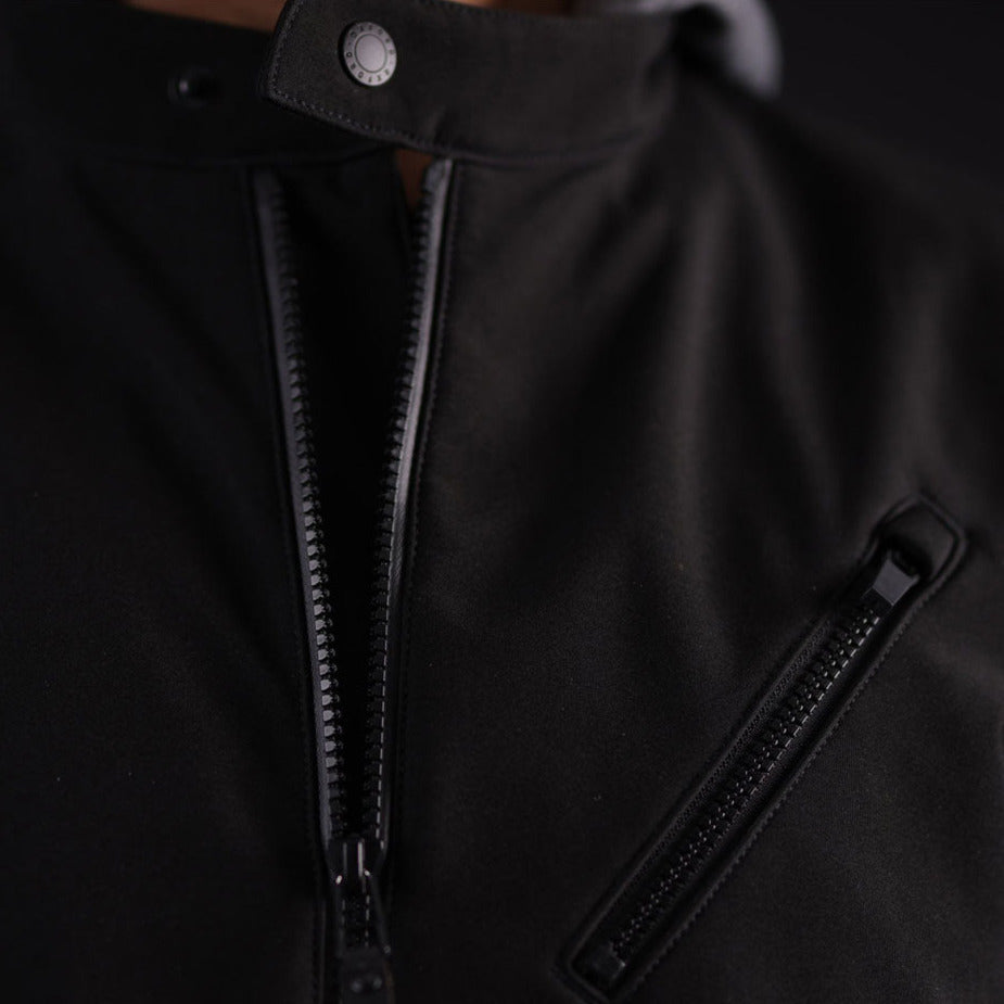 Oxford Faringdon Textile Jacket Stealth Black