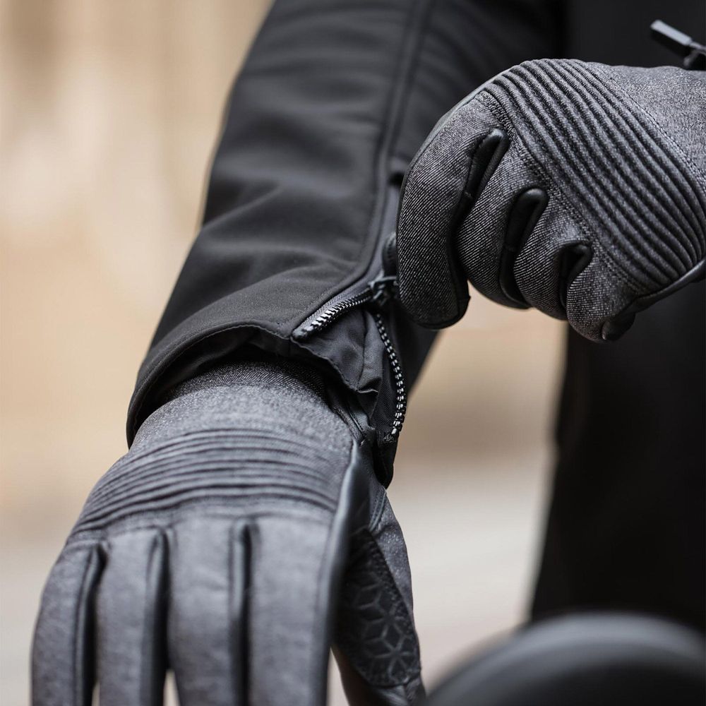 Oxford Faringdon Textile Jacket Stealth Black