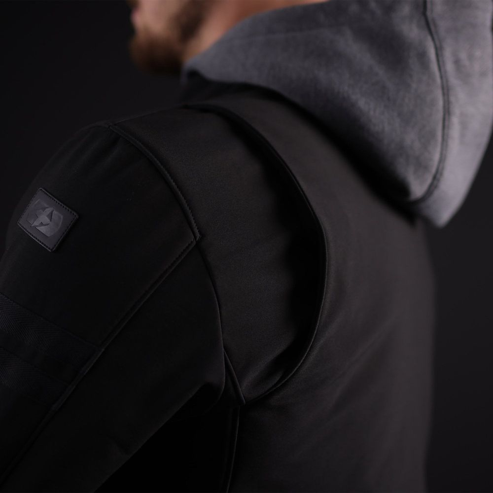 Oxford Faringdon Textile Jacket Stealth Black