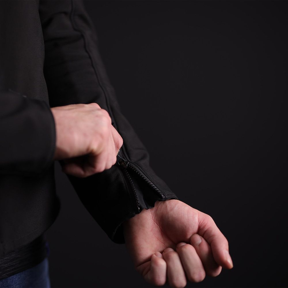 Oxford Faringdon Textile Jacket Stealth Black